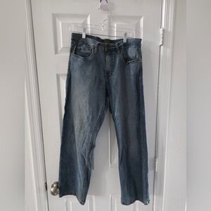Men's Relaxed Fit Blue Jeans